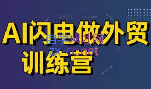 大卫·AI闪电做外贸训练营(更新7月)-HXPP