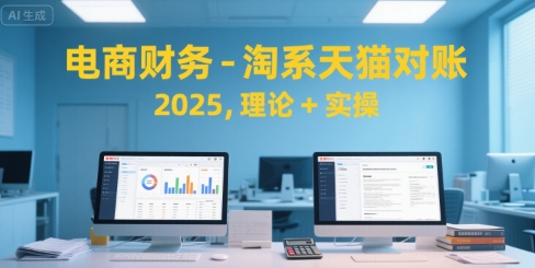 电商财务-淘系天猫对账2025，理论+实操-HXPP