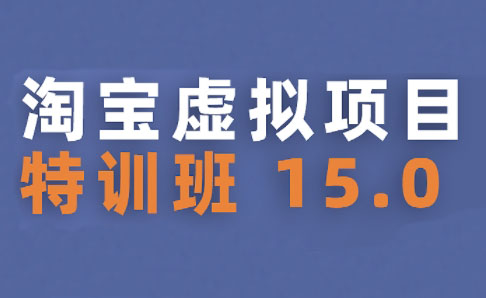 陆明明·淘宝虚拟项目特训班15.0(更新2025)-HXPP