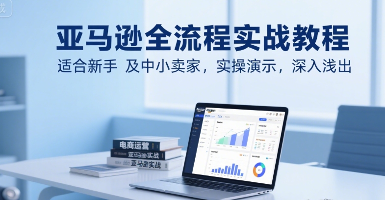 亚马逊全流程实战教程，适合新手及中小卖家，实操演示，深入浅出-HXPP