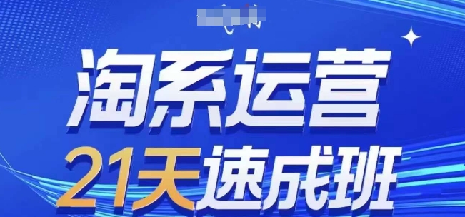 淘系运营21天速成班(更新25年6月)，0基础轻松搞定淘系运营，不做假把式-HXPP