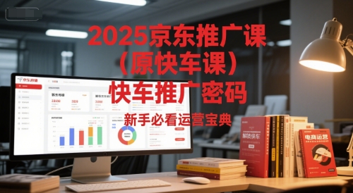 2025京东推广课(原快车课)解锁京东快车推广密码，新手必看运营宝典-HXPP