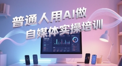 普通一个人用AI做自媒体，助你轻松开启AI自媒体创作之路-HXPP