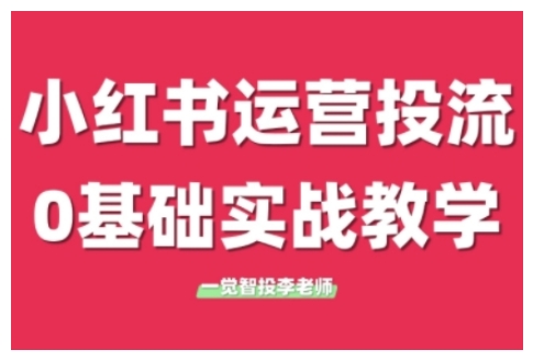 小红书运营投流，小红书广告投放从0到1的实战课，学完即可开始投放(更新)-HXPP
