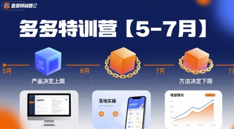 多多特训营【5-7月】产品决定上限，方法决定下限，各种玩法技巧落地实操-HXPP