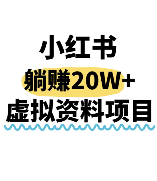 小红书操作虚拟资料，搬运工模式躺挣20W+，互联网的低成本路子！-HXPP