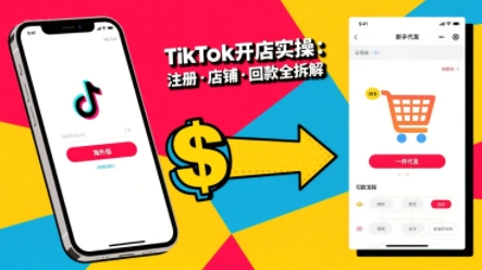 TikTok从开店到投流的进阶课，从基础实操到高阶技巧一网打尽-HXPP