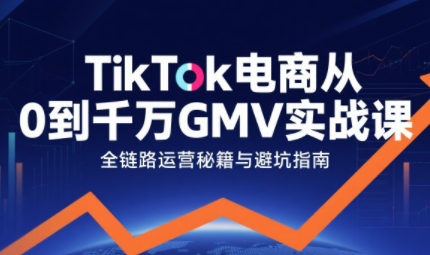 三千老师·TikTok电商从0到千万GMV实战课-HXPP