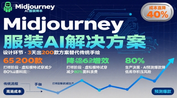 AI在服装领域的运用，使用midjourney做服装辅助企业降低成本-HXPP