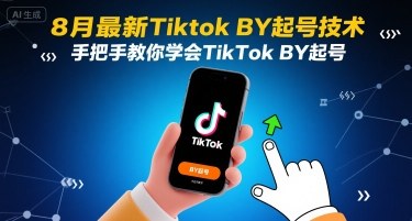 8月最新Tiktok搬运起号技术，手把手教你学会TikTok搬运起号-HXPP