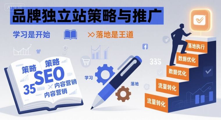 品牌独立站策略与推广，学习是开始，落地是王道-HXPP