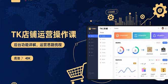 TK店铺运营实操课：后台功能详解，商品上架流程，运营思路拆解-HXPP