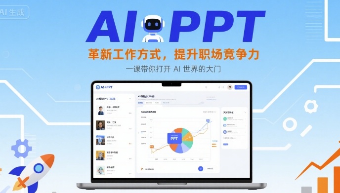 AI+PPT：革新工作方式，提升职场竞争力，一课带你打开 AI 世界的大门-HXPP